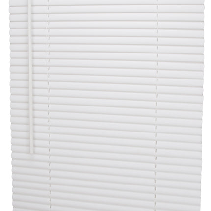 Simple Spaces PVCMB-1A Blind, 64 in L, 23 in W, Vinyl, White :EA: QUANTITY: 4