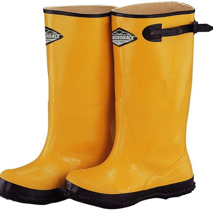 Diamondback RB001-10-C Over Shoe Boots, 10, Yellow, Rubber Upper, Slip on Boots Closure :PR: QUANTITY: 1