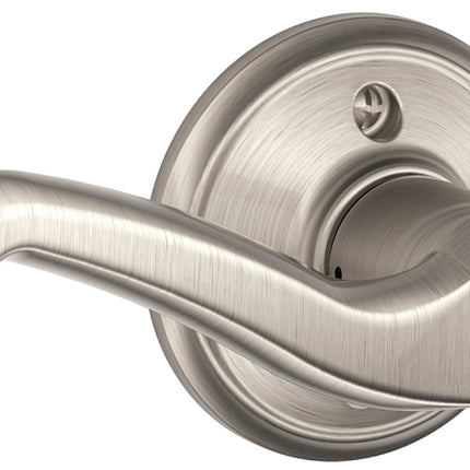 Schlage F Series F170VFLA619LH Left Hand Dummy Lever, Mechanical Lock, Satin Nickel, Metal, Residential, Left Hand :CD: QUANTITY: 1