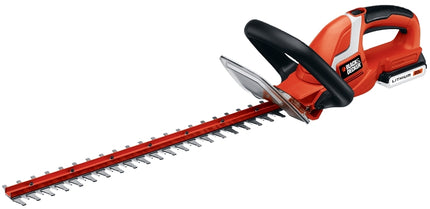 Black+Decker LHT2220 Electric Hedge Trimmer, 20 V, 3/4 in Cutting Capacity, 22 in L x 2-1/2 in W Blade :EA: QUANTITY: 1