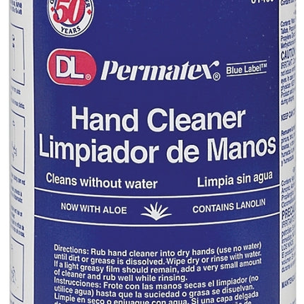 Permatex 01406 Hand Cleaner, Paste, White, Fresh, 4.5 lb Bottle :EA: QUANTITY: 1