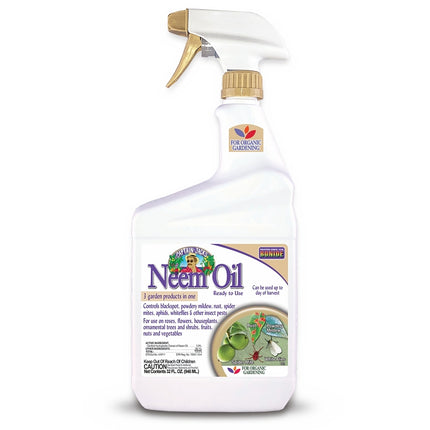 Bonide Captain Jack's 022 Neem Oil, Liquid, Spray Application, 1 qt :EA: QUANTITY: 1