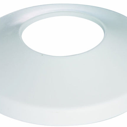 Plumb Pak PP808-82 Bath Flange, 3-1/2 in OD, For: 3/4 in Threaded Pipes, Plastic, White :CD: QUANTITY: 1