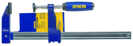 Irwin QUICK-GRIP 223112 Medium-Duty Bar Clamp, 12 in Max Opening Size, 3-1/8 in D Throat :EA: QUANTITY: 1