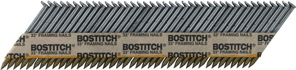 Bostitch PT-16D131FH2 Framing Nail, 3-1/2 in L, Steel, Clipped Head, Smooth Shank :PK2M: QUANTITY: 1