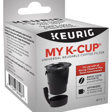 Keurig 5000194966 Coffee Filter, 0.599 oz, Plastic, Black :EA: QUANTITY: 1