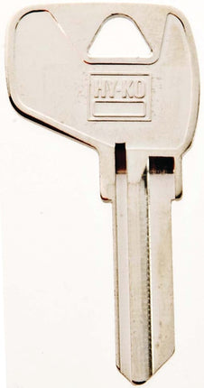 Hy-Ko 11010MD17 Key Blank, Brass, Nickel, For: Master Cabinet, House Locks and Padlocks :EA: QUANTITY: 10