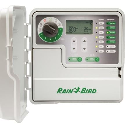 Rain Bird SST-600OUT Irrigation Timer, 25.5/120 VAC, 6 -Zone, 1 -Program, Digital Display, Wall Mounting :EA: QUANTITY: 1