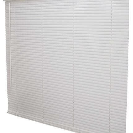 Simple Spaces PVCMB-16A Blind, 64 in L, 48 in W, Vinyl, White :EA: QUANTITY: 4