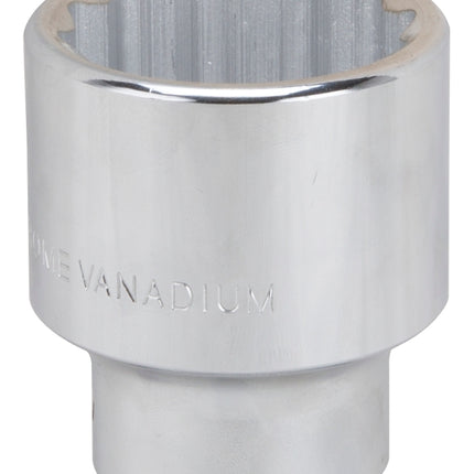 Vulcan MT-SM6041 Drive Socket, 41 mm Socket, 3/4 in Drive, 12-Point, Chrome Vanadium Steel, Chrome :EA: QUANTITY: 1