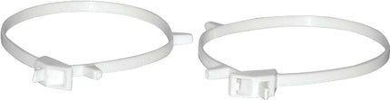 Dundas Jafine 2C234ZW Adjustable Clamp, Clamping Range: 3 to 4 in, Plastic :EA: QUANTITY: 1