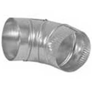 Dundas Jafine E4E24ZW Vent Elbow, 4 in Connection, Aluminum :EA: QUANTITY: 1