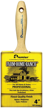 Premier Farm Home Ranch FHR00134 Paint Brush, Nylon/Polyester Bristle :EA: QUANTITY: 1