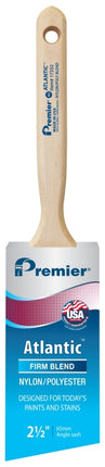 Premier Atlantic 17332 Paint Brush, 2-1/2 in W, Nylon/Polyester Bristle :EA: QUANTITY: 1