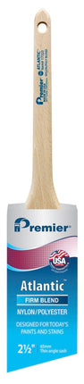 Premier Atlantic 17323 Paint Brush, 2-1/2 in W, 2-11/16 in L Bristle, Nylon/Polyester Bristle :EA: QUANTITY: 1