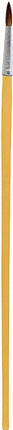 Linzer 9305 Artist Paint Brush, 1/2 in Brush, 11/16 in L Trim :EA: QUANTITY: 6