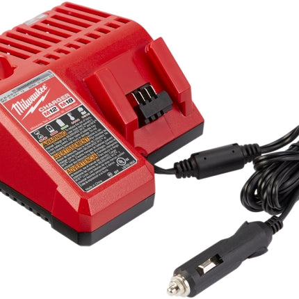 Milwaukee 48-59-1810 Vehicle Charger, 18 V Output, Red :EA: QUANTITY: 1