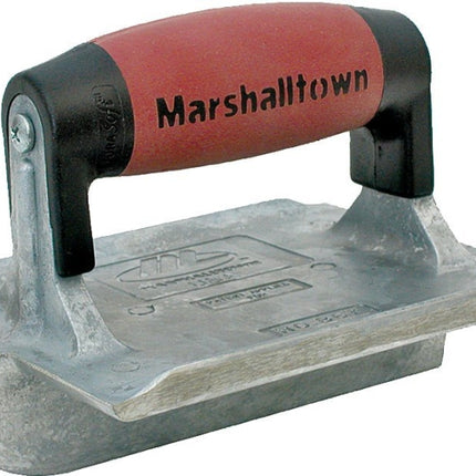 Marshalltown DuraSoft Series 833D Hand Groover, 6 in L Blade, 4-3/8 in W Blade, 1/4 in Radius, Zinc Blade :EA: QUANTITY: 1