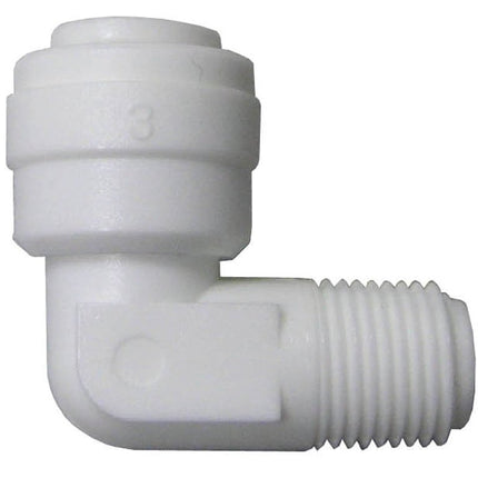 Watts PL-3008 Tube Elbow, 1/4 x 1/8 in, 90 deg Angle, Nylon, 150 psi Pressure :EA: QUANTITY: 1