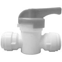 Watts PL-3041 Stop Valve, 3/8 in Connection, Compression, 150 psi Pressure, Manual Actuator, CPVC Body :EA: QUANTITY: 1