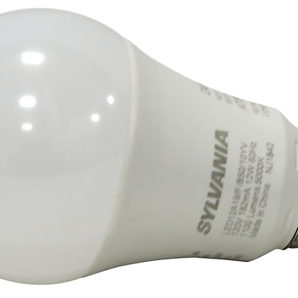 Sylvania 79293 LED Light Bulb, General Purpose, A19 Lamp, 75 W Equivalent, E26 Lamp Base, Frosted, White Light :EA: QUANTITY: 1