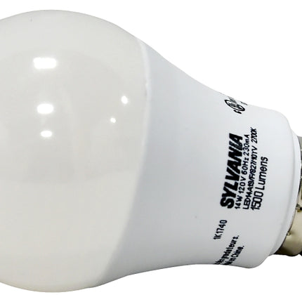 Sylvania 79292 LED Bulb, General Purpose, 100 W Equivalent, E26 Lamp Base, Frosted, Warm White Light, 2700 K Color Temp :EA: QUANTITY: 1