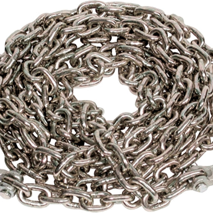 ANCRA 49958-38-20-SP Transport Chain Assembly with Clevis Hook, 3/8 in, 20 ft L, 5400 lb Working Load, 43 Grade :EA: QUANTITY: 1