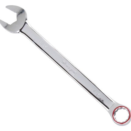 Vulcan PG11/16 Combination Wrench, SAE, 11/16 in Head, Chrome Vanadium Steel, Polished Mirror :EA: QUANTITY: 1