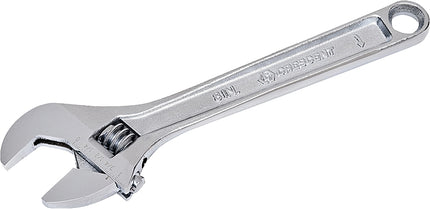 Crescent AC28VS Adjustable Wrench, 8 in OAL, 1-1/8 in Jaw, Steel, Chrome, Non-Cushion Grip Handle :EA: QUANTITY: 1