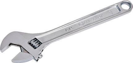 Crescent AC210VS Adjustable Wrench, 10 in OAL, 1.313 in Jaw, Steel, Chrome, Non-Cushion Grip Handle :EA: QUANTITY: 1