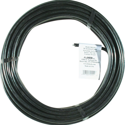 Zareba UGC50/500-551 Underground Cable, 12.5 ga Cable, 50 ft L :COIL: QUANTITY: 1