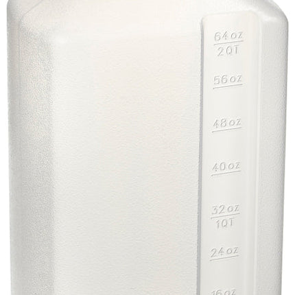 Arrow Plastic 152 15205 Refrigerator Bottle, 2 qt Capacity :EA: QUANTITY: 1