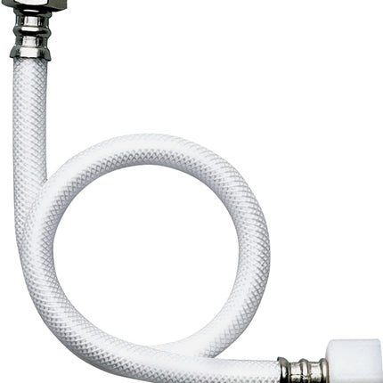 Fluidmaster B1TV09 Toilet Connector, 3/8 in Inlet, Compression Inlet, 7/8 in Outlet, Ballcock Outlet, Vinyl Tubing