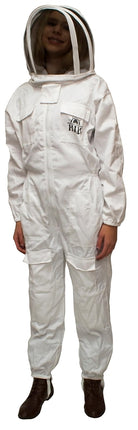 Harvest Lane Honey CLOTHSS-101 Beekeeping Suit, S, Zipper, Polycotton :EA: QUANTITY: 1