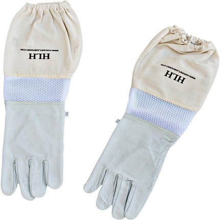 Harvest Lane Honey CLOTHGL-103 Beekeeping Gloves, L, Goatskin Leather/Polycotton :EA: QUANTITY: 1