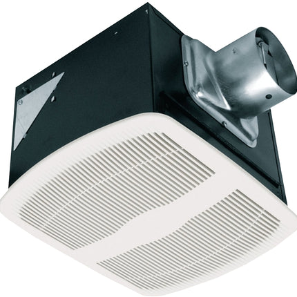 Air King AKLS Series AK110LS Exhaust Fan, 9-3/8 in L, 10-7/8 in W, 0.3 A, 115/120 V, 100 cfm Air, Metal :EA: QUANTITY: 1