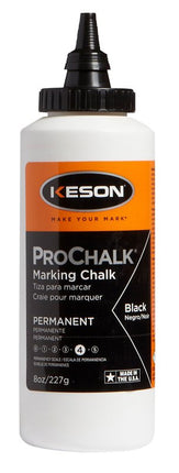 Keson 8BLACK Marking Chalk Refill, Black :EA: QUANTITY: 1