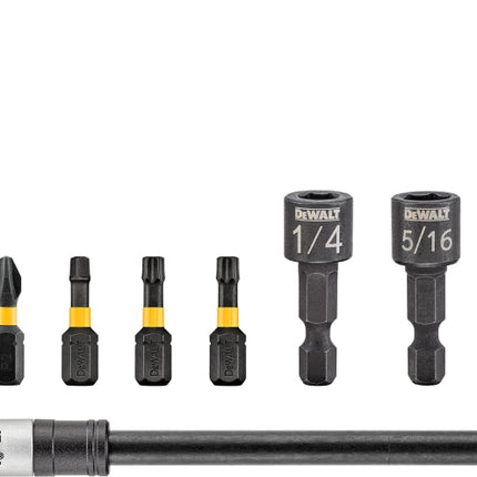 DeWALT FlexTorq DWAFTAS-9 Bit Holder Set :SET: QUANTITY: 1