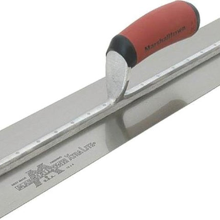 Marshalltown MXS56D Finishing Trowel, 12 in L Blade, 3 in W Blade, Spring Steel Blade, Curved Handle :EA: QUANTITY: 1