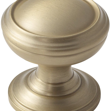 Amerock Revitalize Series BP55342BBZ Cabinet Knob, 1-1/4 in Projection, Zinc, Golden Champagne