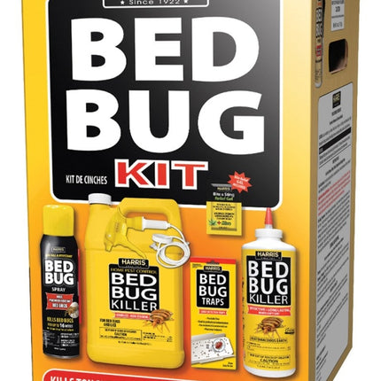 Harris BBKIT-LGVP-4 Bed Bug Insect Killer, Clear