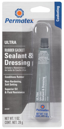 Permatex 85409 Gasket Dressing Sealant, 1 oz Tube, Liquid, Alcohol :EA: QUANTITY: 1