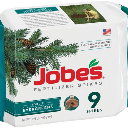 Jobes 01311 Fertilizer, Spike, 11-3-4 N-P-K Ratio :PK 9: QUANTITY: 1