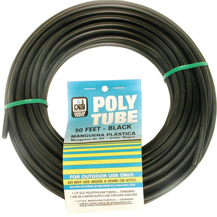 Dial 4296 Cooler Tubing, Polyethylene, Black, For: Evaporative Cooler Purge Systems :EA: QUANTITY: 1