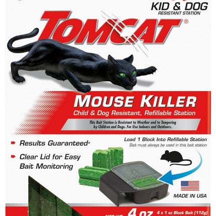 Tomcat 0371710 Mouse Killer Station, Plastic :EA: QUANTITY: 1