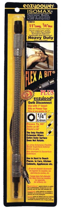 Eazypower ISOMAX Flex A Bit 73614 Bit Holder, 1/4 in Drive, Hex Drive :CD: QUANTITY: 1