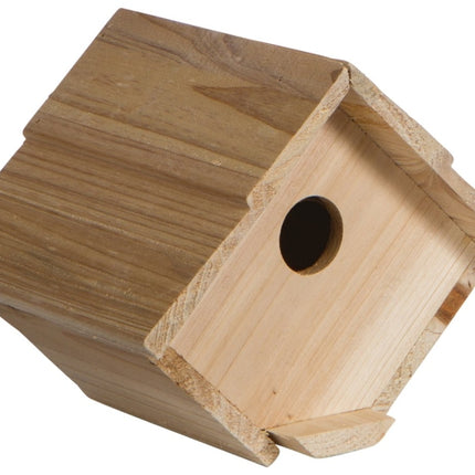 North States 1639 Wren House, 7-1/4 in W, 6 in D, 6-1/4 in H, Cedar Wood :EA: QUANTITY: 1