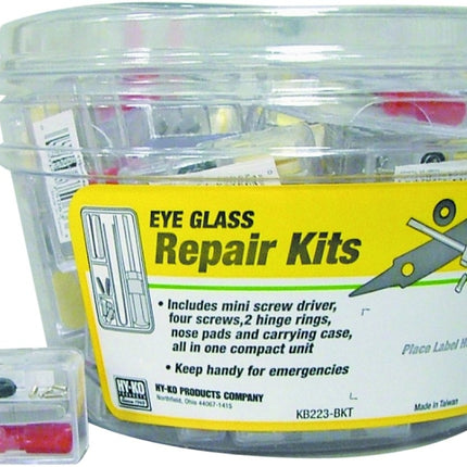 Hy-Ko KB223-BKT Eyeglass Repair Kit, Plastic :EA: QUANTITY: 50