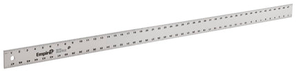 Empire 4004 Straight Edge Ruler, Inch Graduation, Aluminum, 2 in W :EA: QUANTITY: 1