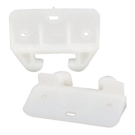 US Hardware WP-8813C Drawer Guide, Plastic, White, 2/CD :CD: QUANTITY: 6